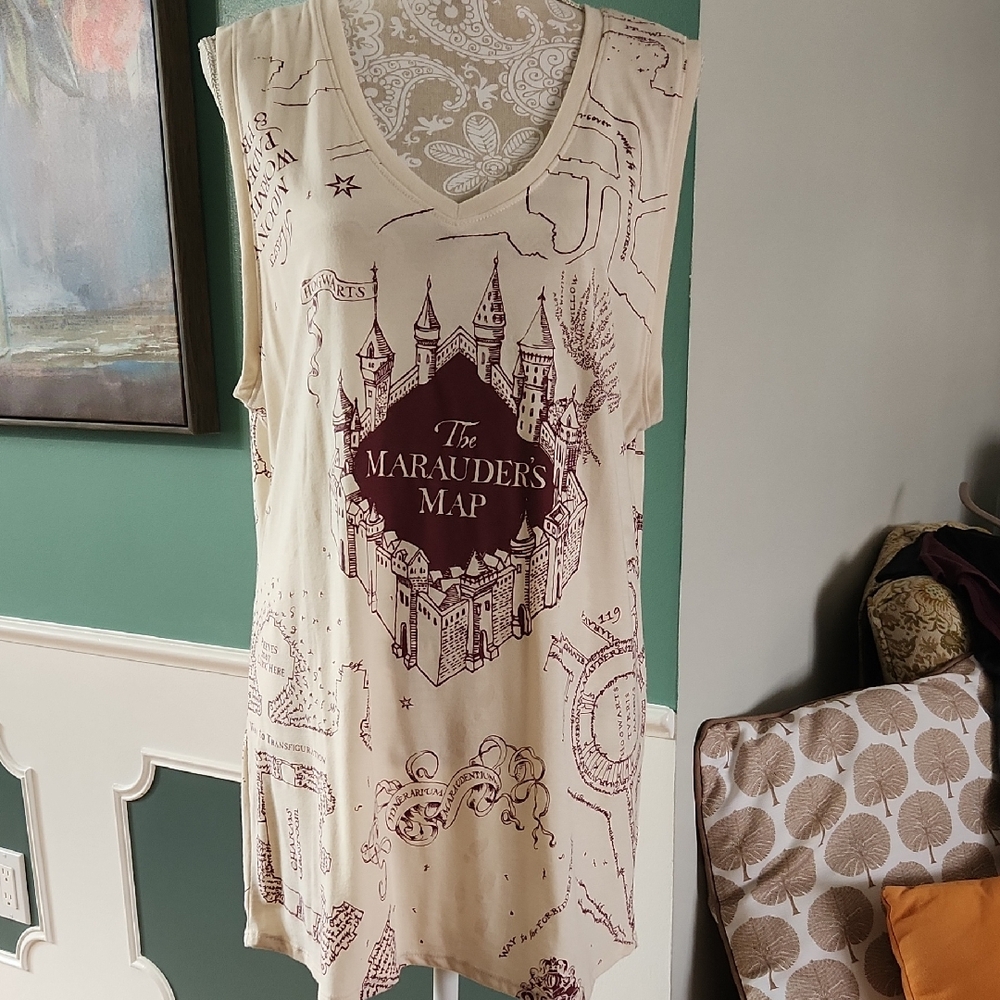 Maruders Map  Muscle Shirt